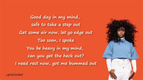 good days lyrics|good days lyrics sza meaning.